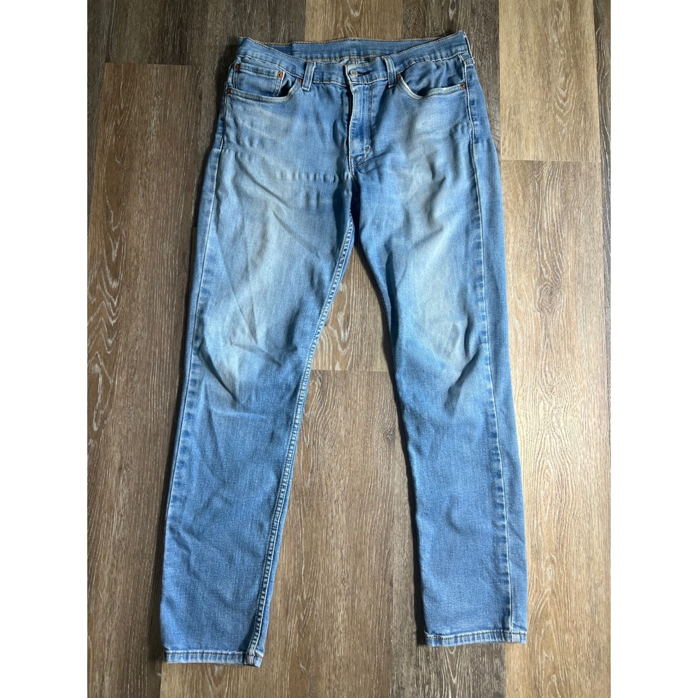 Levi's‎ 511 Slim Fit Jeans Mens 34x34 Light Blue Good Stretch Denim Pants